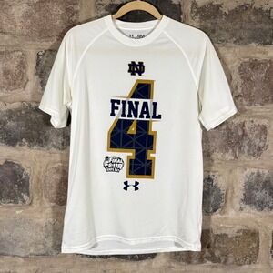 Under Armour Notre‎ Dame 2015 Women's Final Four T-Shirt White Small Basketball